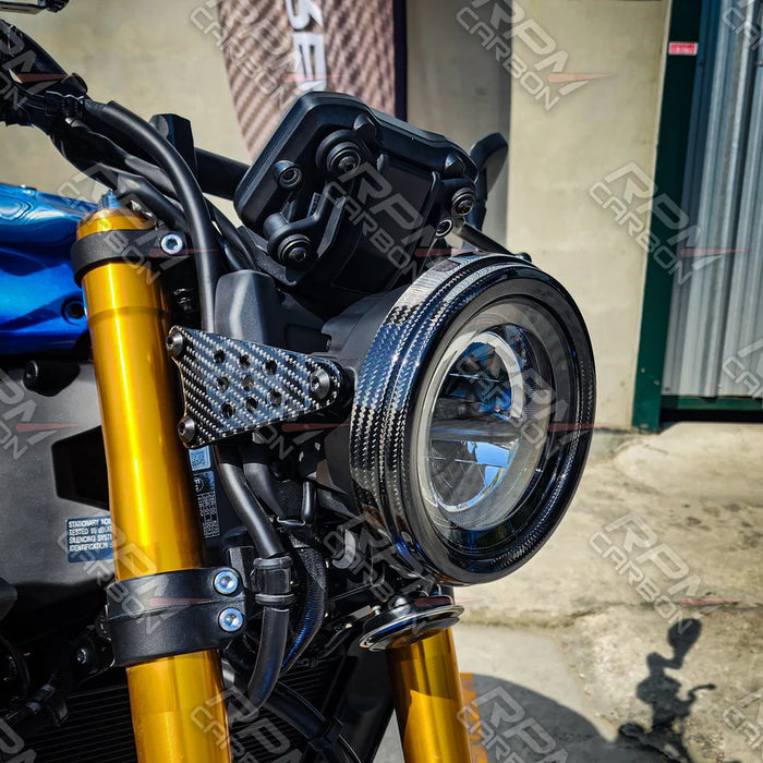 Yamaha XSR900 2022+ Carbon Fiber Headlight Cover
