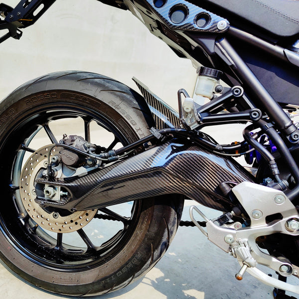 Yamaha XSR900 2015+ Carbon Fiber Swingarm Covers Protectors
