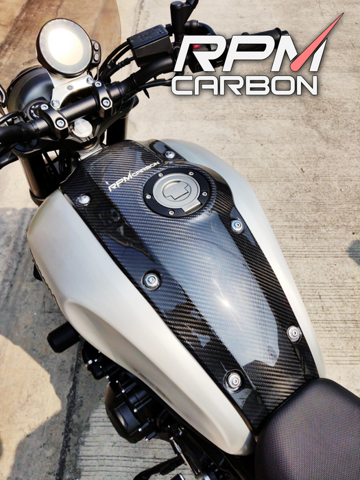 Yamaha XSR900 2015+ Carbon Fiber Center Tank Cover Panel