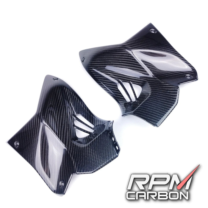 Kawasaki H2/H2R 2015+ Carbon Fiber Upper Tank Side Panels
