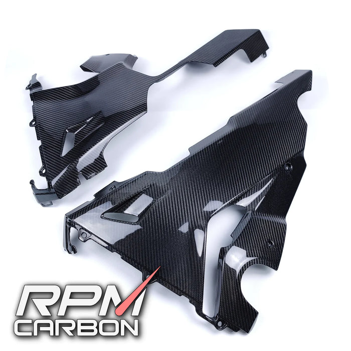 Honda CBR1000RR 2017+ Carbon Fiber Belly Pan Lower Side Fairings