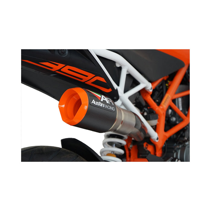 KTM 390 DUKE/RC 2013+ Hi Slung Decat Exhaust System