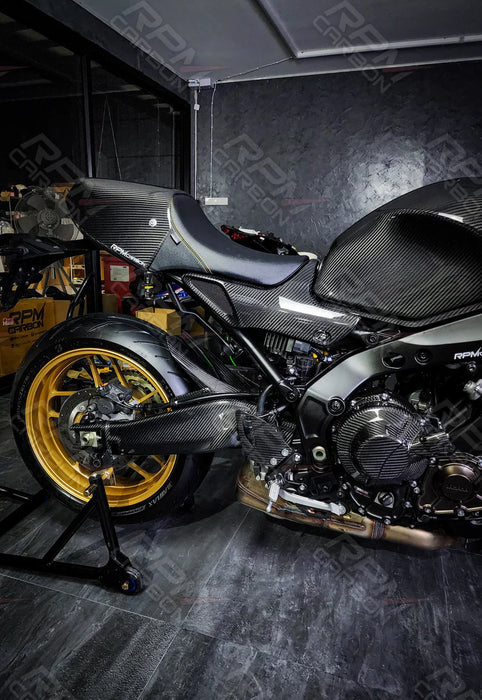 Yamaha XSR900 2022+ Carbon Fiber Tank Side Panels