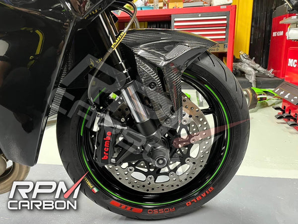 KAWASAKI Z H2 CARBON FIBER FRONT FENDER