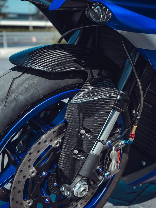 YAMAHA R1 R1M 2015+ CARBON FIBER FRONT FENDER R1M STYLE