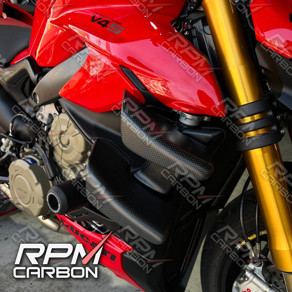 Ducati Streetfighter V4 2020+ Carbon Fiber Lower Winglets