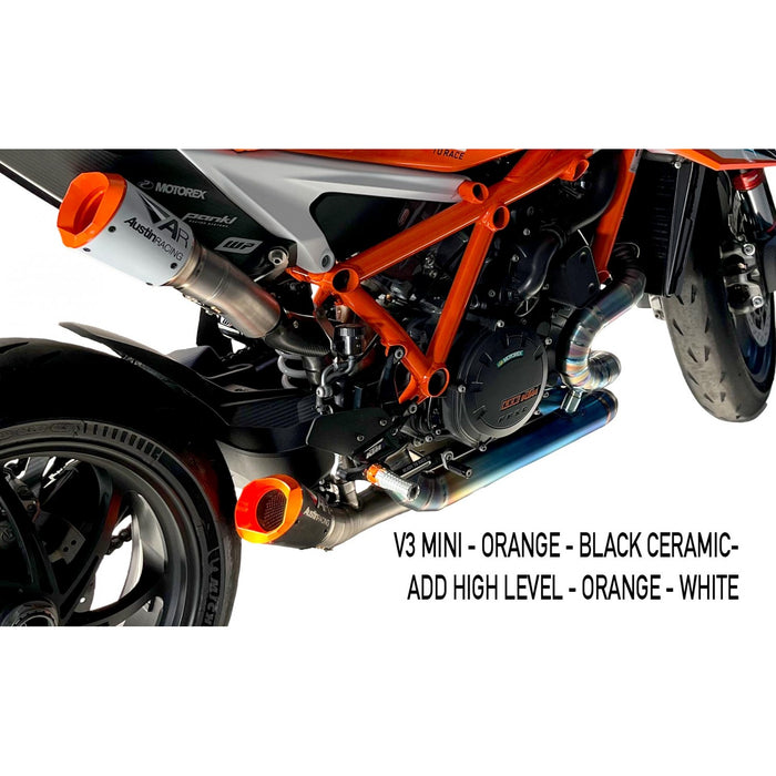 KTM SUPERDUKE 1390 2023 - 2024 R/RR/EVO RS2 FULL RACE EXHAUST SYSTEM