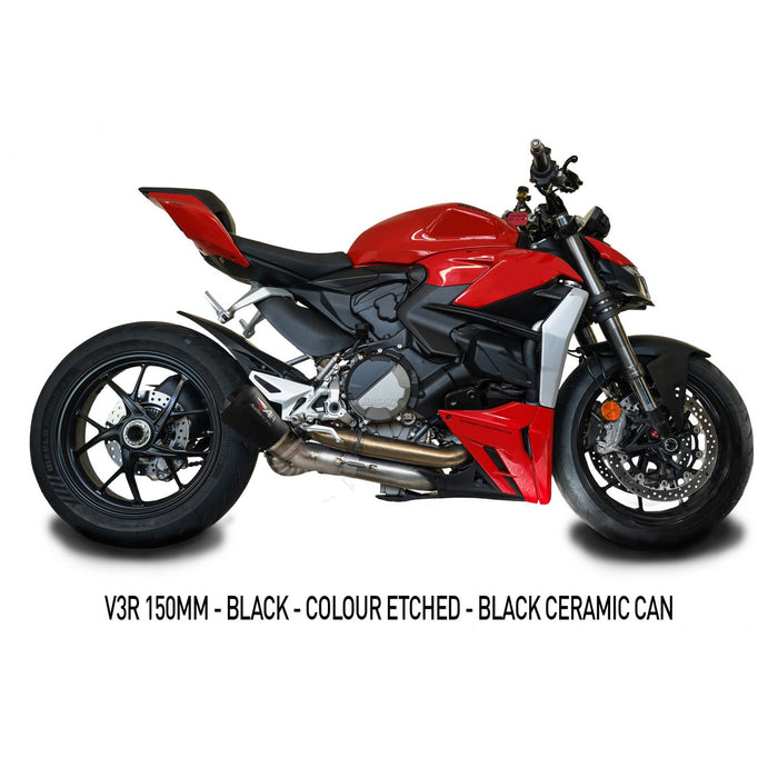 Ducati Streetfighter V2 2020+ Decat Exhaust System