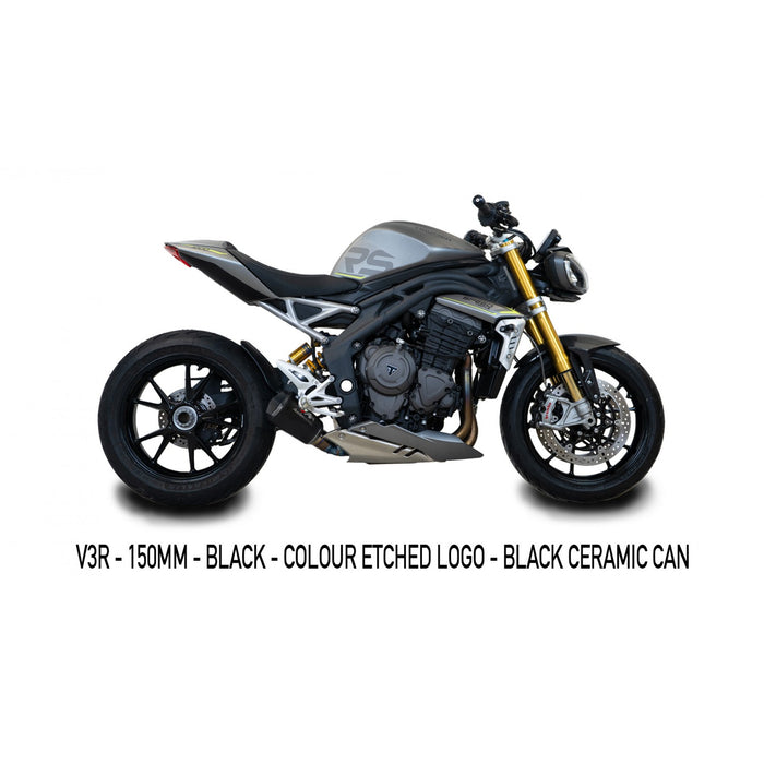 Triumph SPEED TRIPLE 1200 2021+ Decat Exhaust System