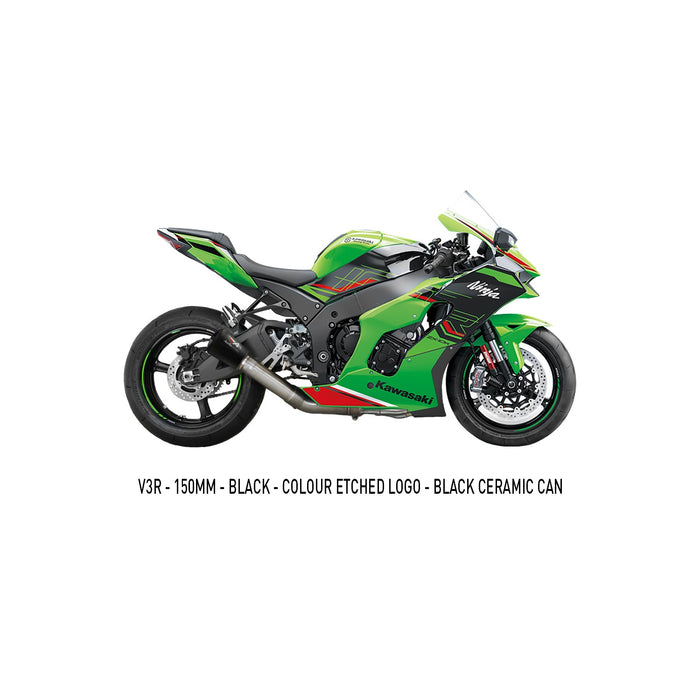 Kawasaki ZX10R 2021+ Full Titanium Exhaust System