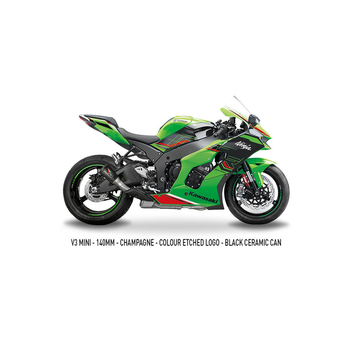 Kawasaki ZX10R 2021+ Slip On Exhaust System