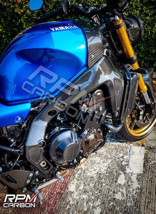 Yamaha XSR900 2022+ Carbon Fiber Frame Covers