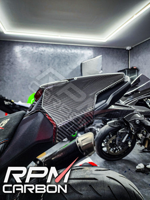 BMW S1000RR 2023+ Carbon Fiber Rear Seat Cover Cowl