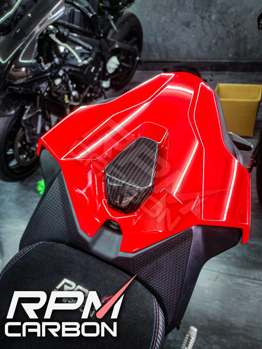 BMW S1000RR 2023+ Carbon Fiber Small Seat Cover Piece Panel