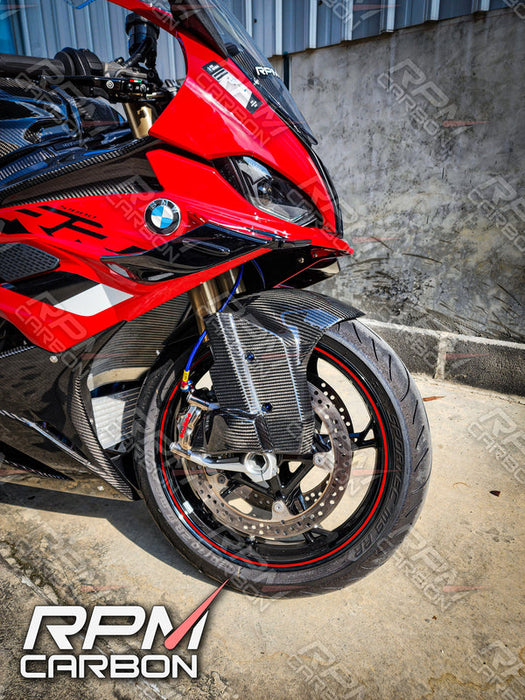 BMW M1000RR S1000R S1000RR Carbon Fiber Front Fender with cooler air duct