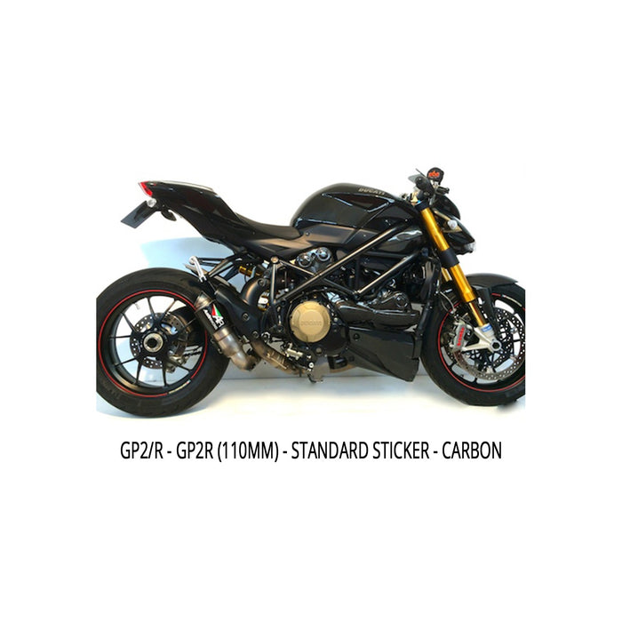 Ducati Streetfighter 848 & 1098 2009-2016 Decat Exhaust System