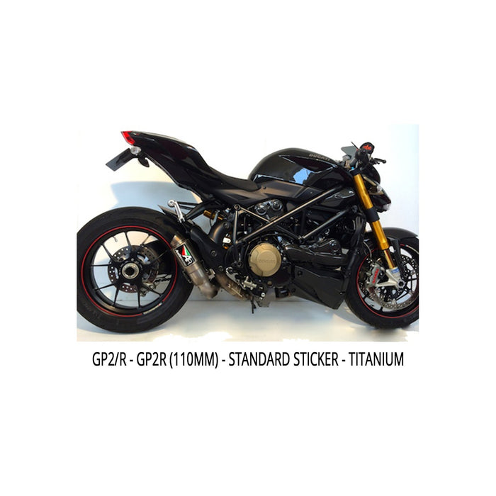 Ducati Streetfighter 848 & 1098 2009-2016 Decat Exhaust System