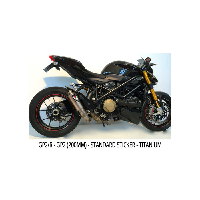 Ducati Streetfighter 848 & 1098 2009-2016 Decat Exhaust System