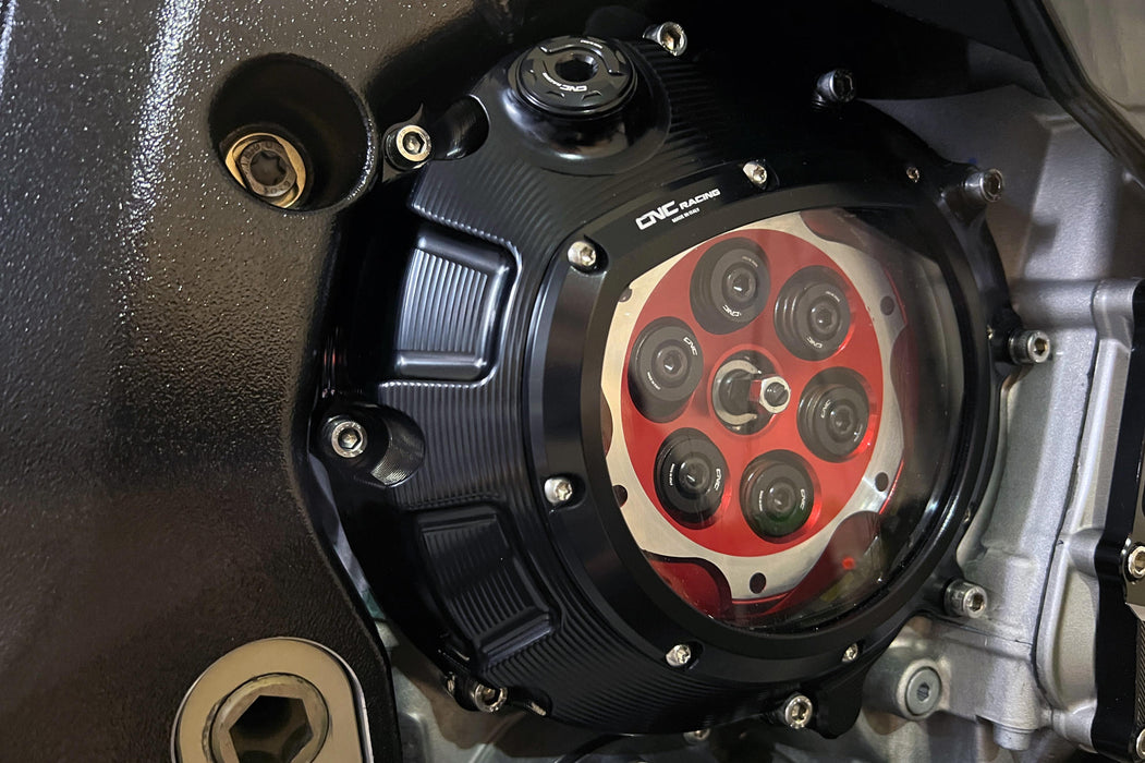 Clear clutch cover BMW S1000RR 2015-2018 - hydraulic control