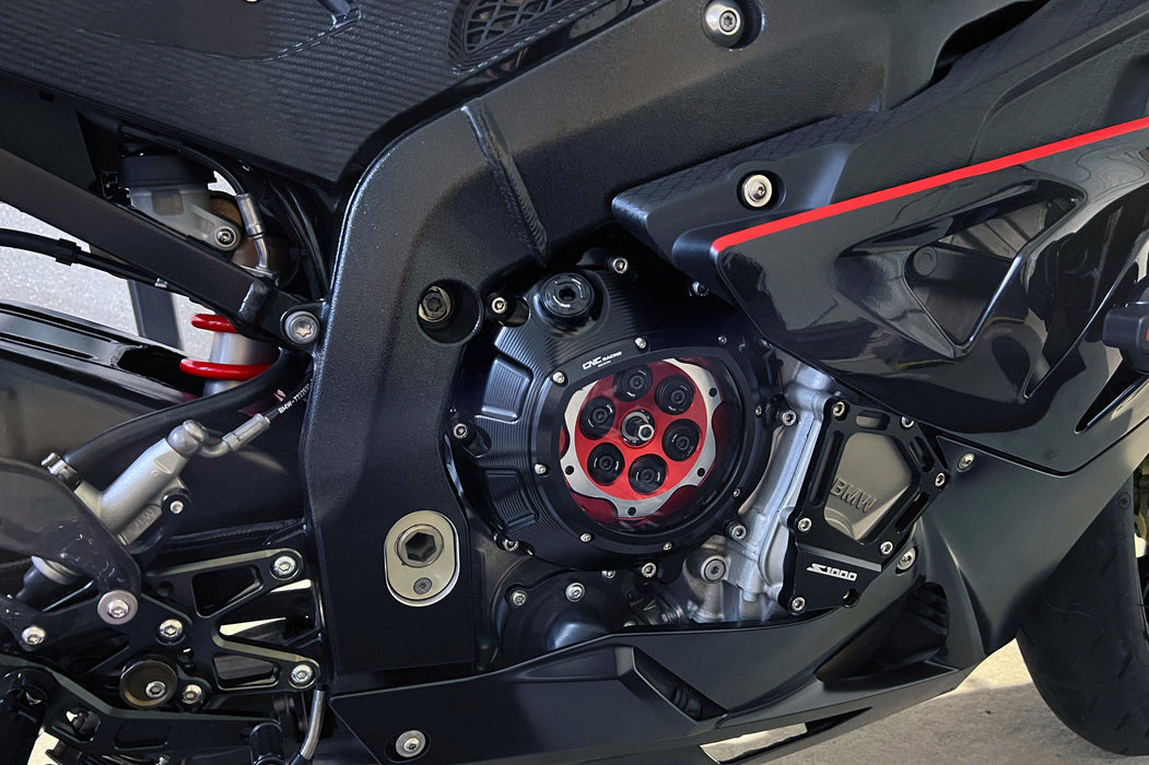 Clear clutch cover BMW S1000RR 2015-2018 - Bi-colour
