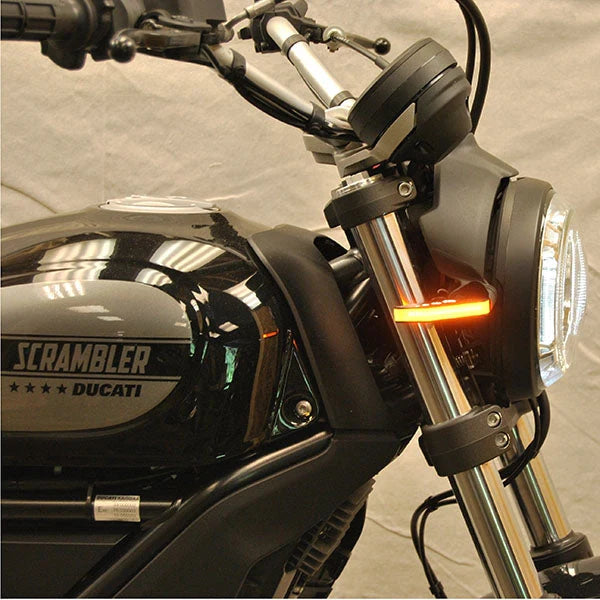 Ducati Scrambler Cafe Racer/Sixty2/Desert Sled Front Turn Signals (2015-Present)