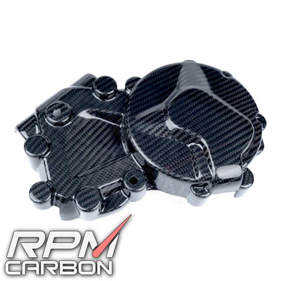 BMW S1000RR 2015-2019 & S1000R 2017-2019 Carbon Fiber Engine Cover #4