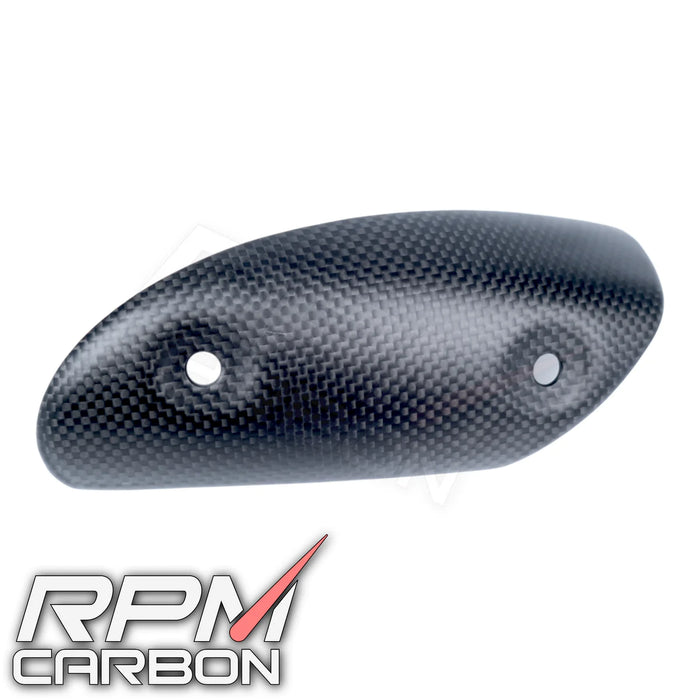 Ducati Diavel 2011+ Carbon Fiber Upper Exhaust Cover (OEM Exhaust)