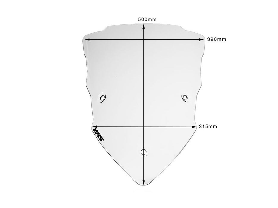 DUCATI MULTISTRADA 1200/1260/950/ENDURO 2015-2021 TOURING WINDSCREEN