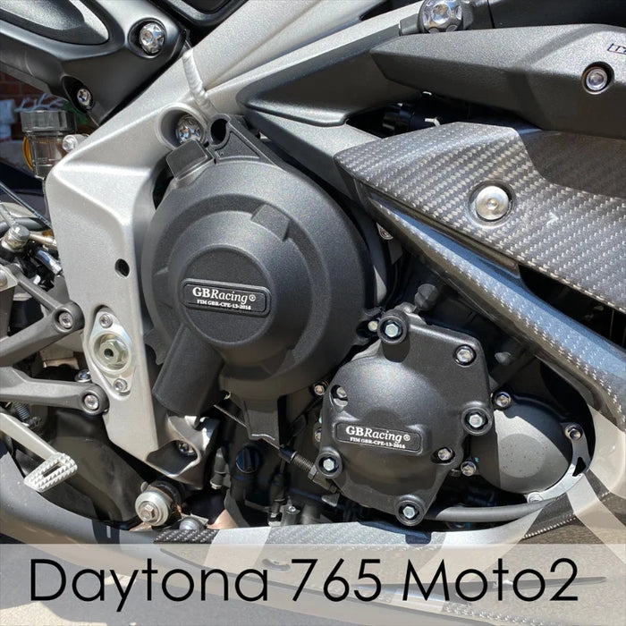 D675R 2013-16 & Street Triple 765 (S,R,RS,MOTO2 Edition) 2017-26 Engine Cover Set