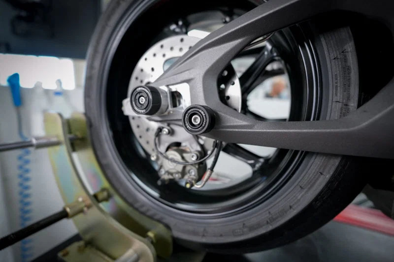 Spindle Protector - Front LHS Yamaha R1 & R1M, 2015-2026 & R9 2025-2026 | Rear RHS Ducati Panigale V4 & V4S, Streetfighter V4 & V4S, 2025-2026