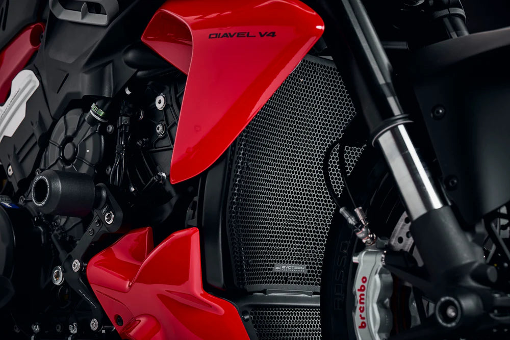 Ducati Diavel V4 Radiator and Oil Cooler Guard Set (2023+)