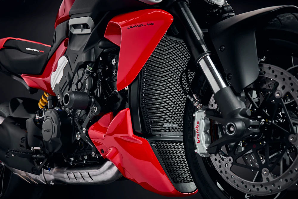 Ducati Diavel V4 Radiator and Oil Cooler Guard Set (2023+)