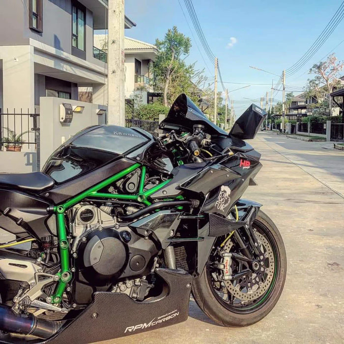 KAWASAKI H2 / H2R 2015+ CARBON FIBER BELLY PAN