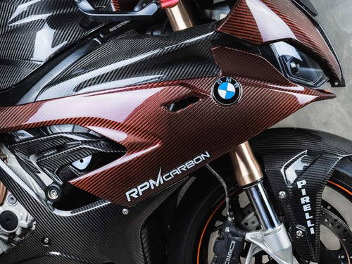 BMW S1000RR 2020+ CARBON FIBER DASH BOARD SIDE COVERS