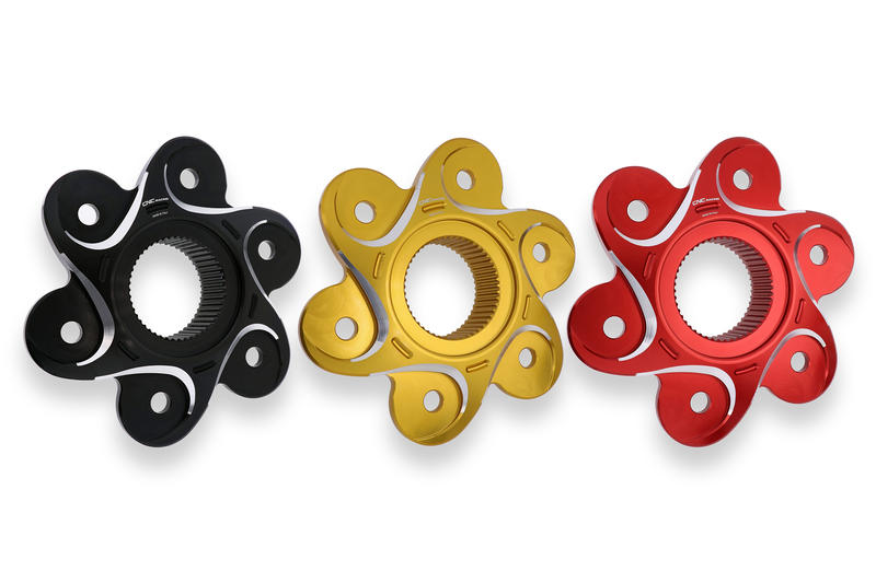 REAR SPROCKET FLANGE DUCATI BICOLOR