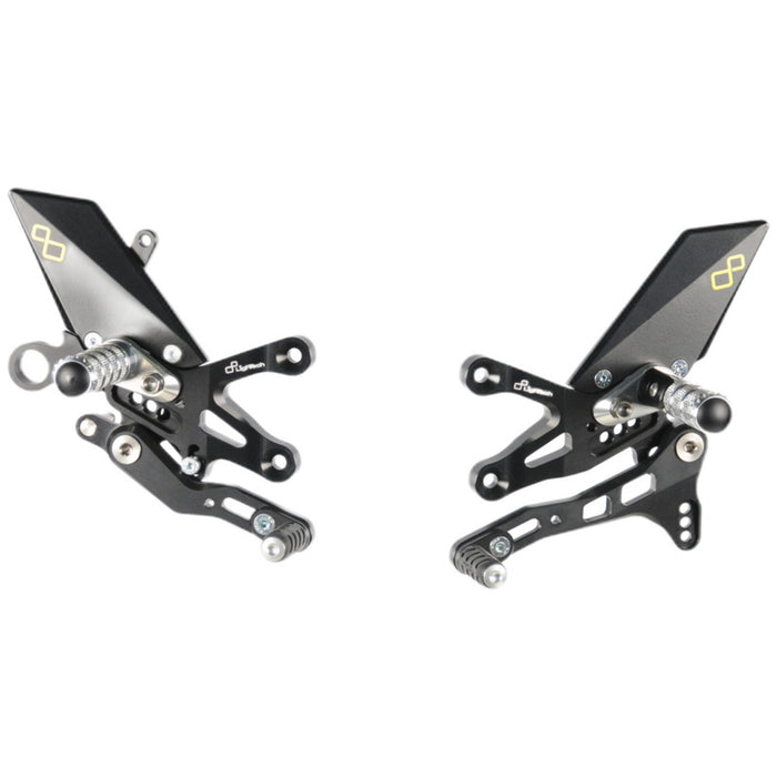 Aprilia RSV4 2009-2017 / Tuono V4 2011-2017 Adjustable Rearsets