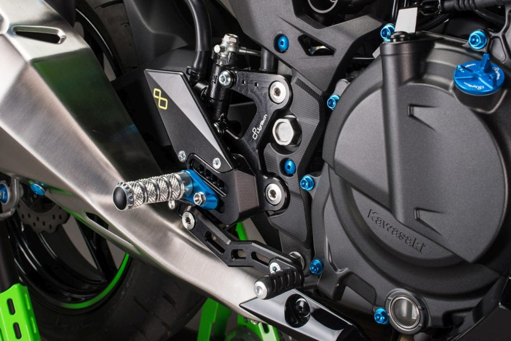 KAWASAKI NINJA 400 2018-2023 Adjustable Rearsets
