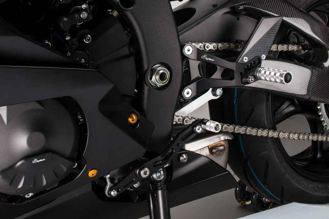 YAMAHA R6 2017-2024 Adjustable Rearsets