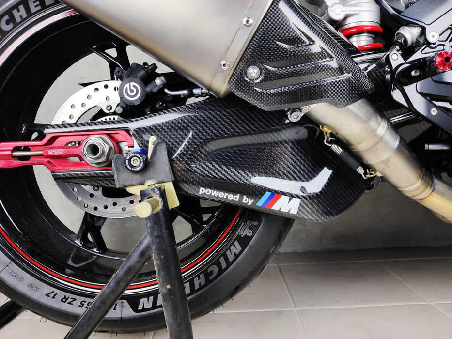 BMW S1000RR BMW S1000R 2020+ Carbon Fiber Swingarm Cover WSBK