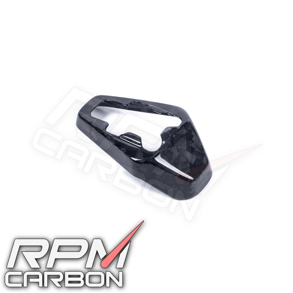 BMW S1000RR 2023+ Carbon Fiber Seat Cover GoPro Mount Cover