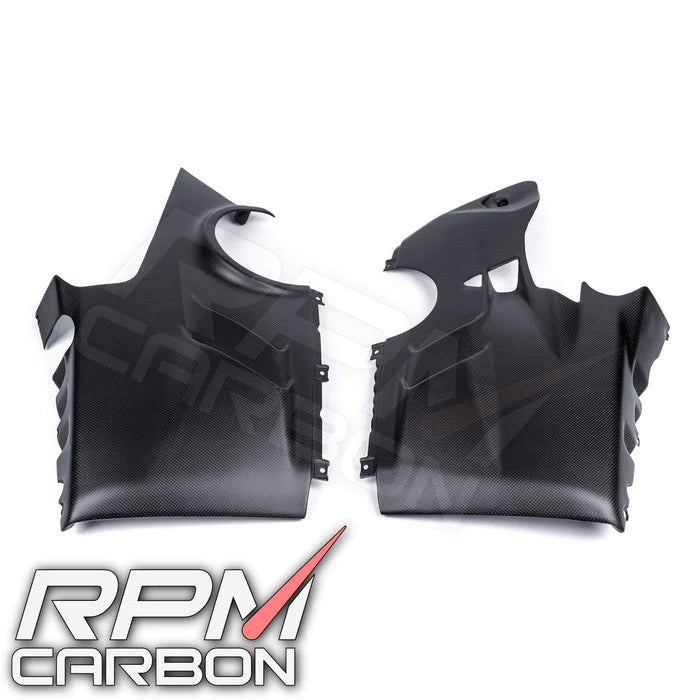 Ducati Panigale V4 2022+ Carbon Fiber Lower Side Belly Pan (OEM Design)