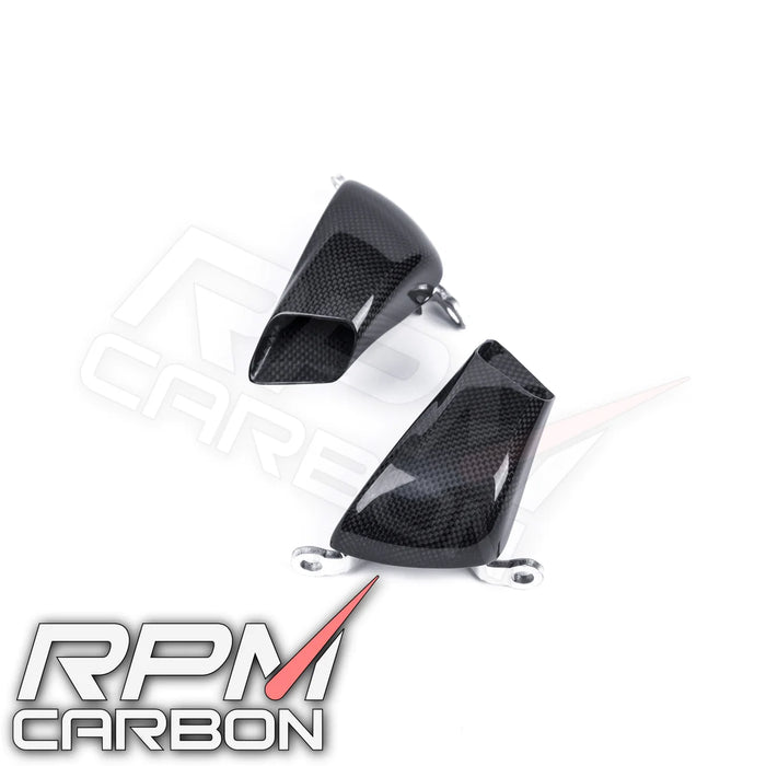 Ducati Panigale ALL MODELS 2013+ Carbon Fiber Caliper Cooler Air Ducts