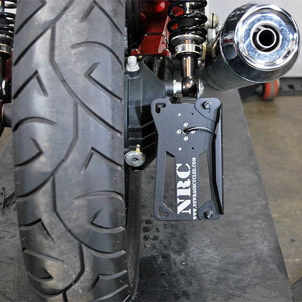 Moto Guzzi V7 Side Mount License Plate (2013-2020)