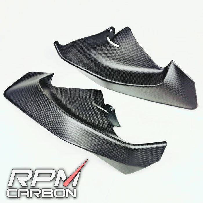 DUCATI PANIGALE V4 2018-2020 CARBON FIBER UPPER SIDE FAIRINGS