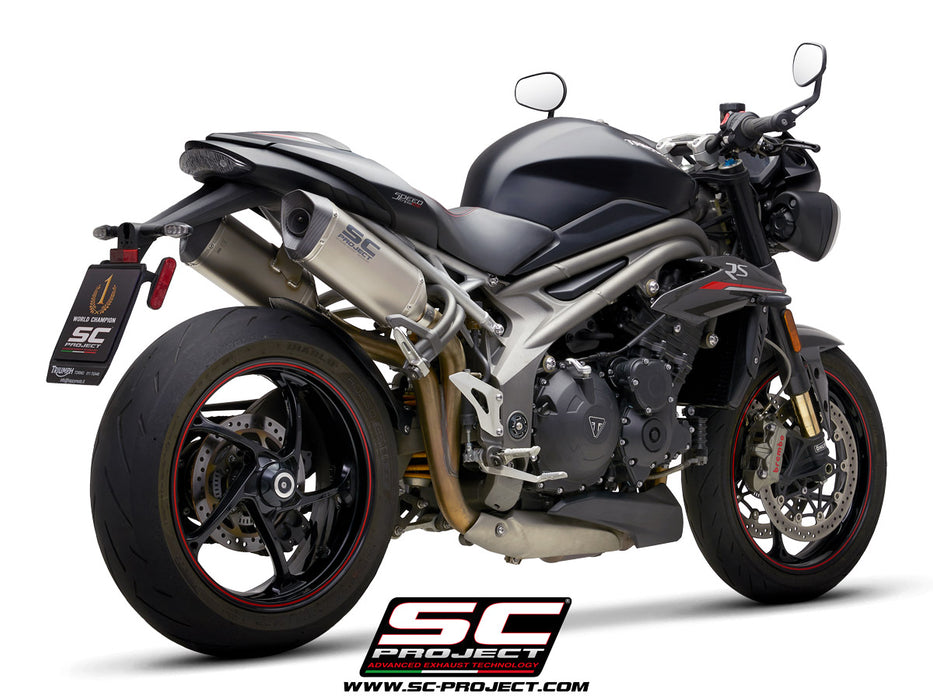 Triumph SPEED TRIPLE 1050 (2018 - 2020) - S - RS Exhaust System