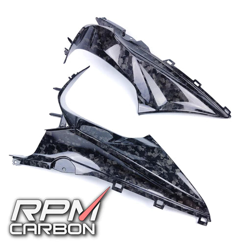BMW S1000RR 2020+ CARBON FIBER DASH BOARD SIDE COVERS