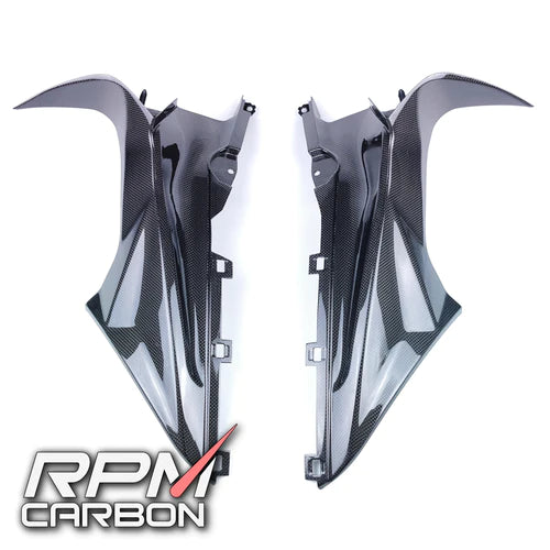 BMW S1000RR 2020+ CARBON FIBER DASH BOARD SIDE COVERS