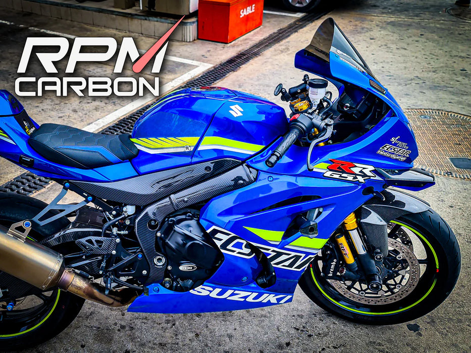 Suzuki GSX-R 1000 2017+ Carbon Fiber Frame Covers