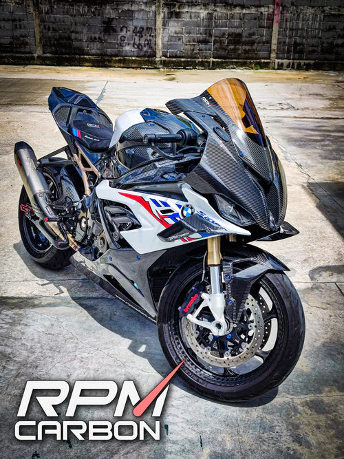 BMW S1000RR 2020+ CARBON FIBER FRONT FAIRING COWL