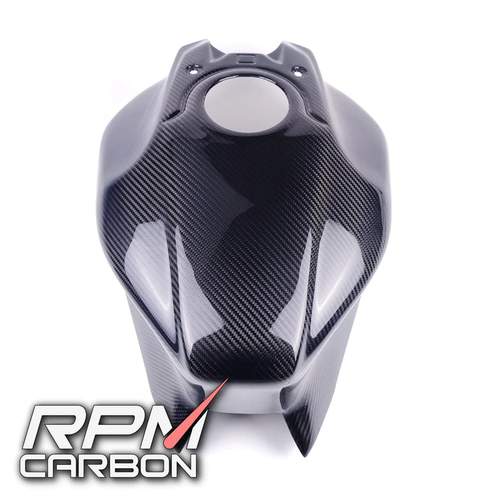 HONDA CBR650R / CB650R 2019+ CARBON FIBER TANK EXTENDER SHROUD